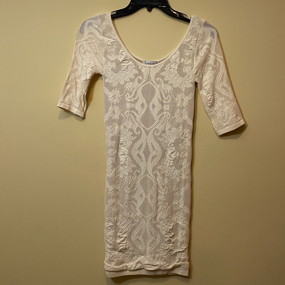 Off White Bodycon Dress